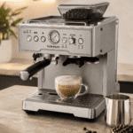 Taurus Machine à Café Espresso Vittoria 20 Bar 1350W Broyeur Inox