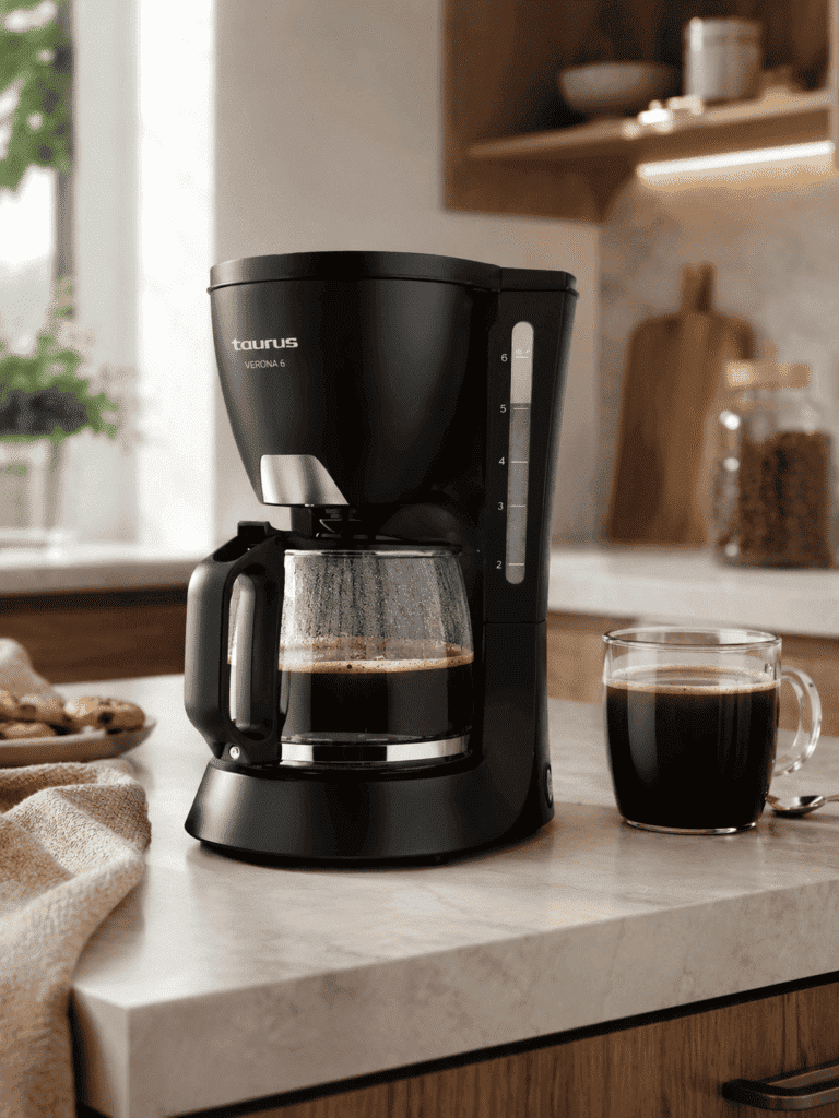 Taurus Cafetière Filtre Liverno 12 680W 12 Tasses