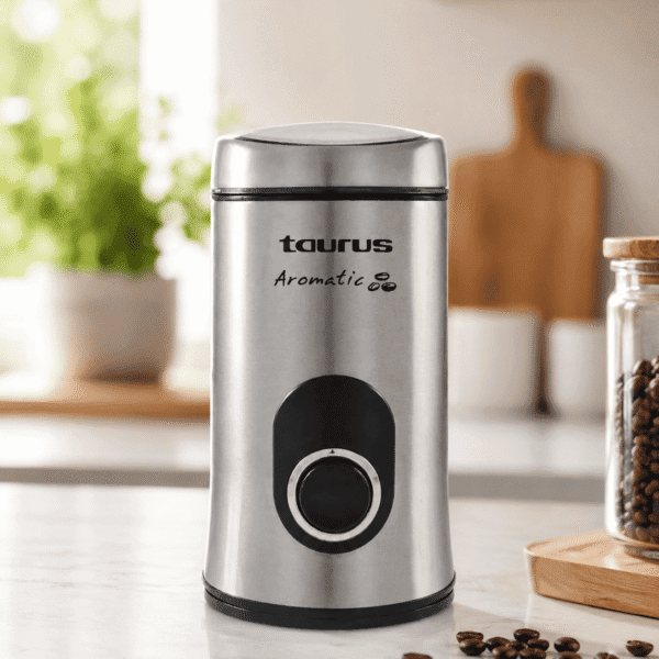 Taurus Moulin à Café Aromatic 150W Inox 50g