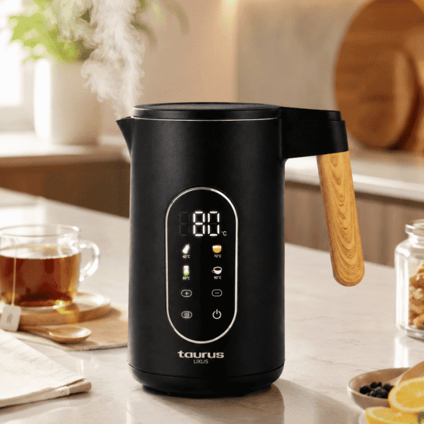 Taurus Bouilloire Lixus 2200W 1,7L Noir Digital