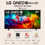 Smart TV LG QNED AI Mini LED QNED70 4K 2026 85 pouces