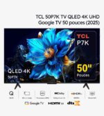 TCL 50P7K TV QLED 4K UHD Google TV 50 pouces (2025)