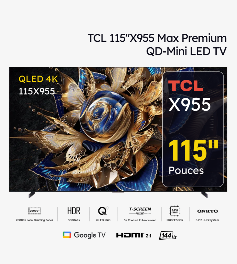 TCL 115"X955 Max Premium QD-Mini LED TV