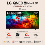 Smart TV LG QNED evo AI Mini LED QNED84 4K 2026 55 pouces