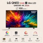 Smart TV LG QNED evo AI Mini LED QNED85 4K 2026 100 pouces
