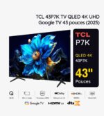 TCL 43P7K TV QLED 4K UHD Google TV 43 pouces (2025) – Image 2