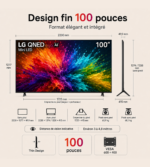 Smart TV LG QNED evo AI Mini LED QNED85 4K 2026 100 pouces – Image 5