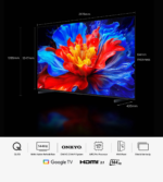 TCL 98P8K TV QLED 4K 144 Hz Google TV ONKYO 2.1 98 pouces (2025) – Image 5