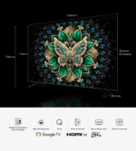 TCL 55C6K TV Premium QD-Mini LED 4K 144 Hz Google TV 55 pouces (2025) – Image 5