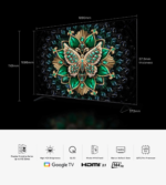 TCL 85C6K TV Premium QD-Mini LED 4K 144 Hz Google TV 85 pouces (2025) – Image 5