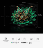 TCL 50C7K TV Premium QD-Mini LED 4K 144 Hz Google TV 50 pouces (2025) – Image 5