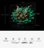 TCL 85C7K TV Premium QD-Mini LED 4K 144 Hz Google TV 85 pouces (2025) – Image 5