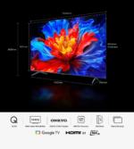 TCL 65P8K TV QLED 4K 144 Hz Google TV ONKYO 2.1 65 pouces (2025) – Image 5