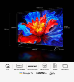 TCL 85P8K TV QLED 4K 144 Hz Google TV ONKYO 2.1 85 pouces (2025) – Image 5