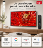 Smart TV LG LED LM630 Full HD HDR 43 pouces – Image 2