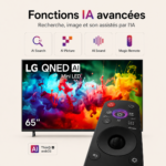 Smart TV LG QNED AI Mini LED QNED70 4K 2026 65 pouces – Image 4