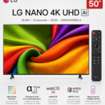 smart tv lg nanocell 50 pouces 2026