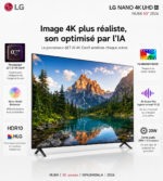 Smart TV LG NANO 4K UHD AI NU84 50 pouces 2026 – Image 6