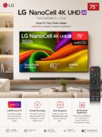 Smart TV LG NANO 4K UHD AI NU84 75 pouces 2026 – Image 2
