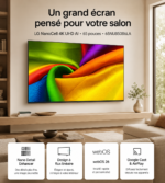 Smart TV LG NANO 4K UHD AI NU85 65 pouces 2026 – Image 4