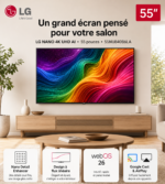 Smart TV LG NANO 4K UHD AI NU84 55 pouces 2026 – Image 2