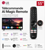 Smart TV LG NANO 4K UHD AI NU84 55 pouces 2026 – Image 4