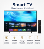 Smart TV Samsung U8000H 43 pouces Crystal UHD 4K Tizen 2026 – Image 2