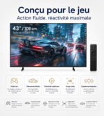 Smart TV Samsung U8000H 43 pouces Crystal UHD 4K Tizen 2026 – Image 3
