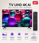 smart tv lg 43 pouces 4k