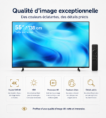 55" Crystal UHD U8000F 4K Smart TV (2025) – Image 2