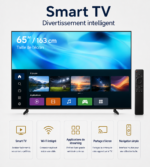 65" Crystal UHD U8000F 4K Smart TV (2025) – Image 3