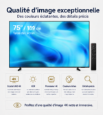 75" Crystal UHD U8000F 4K Smart TV (2025) – Image 2