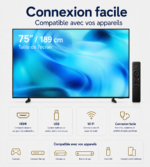 75" Crystal UHD U8000F 4K Smart TV (2025) – Image 5