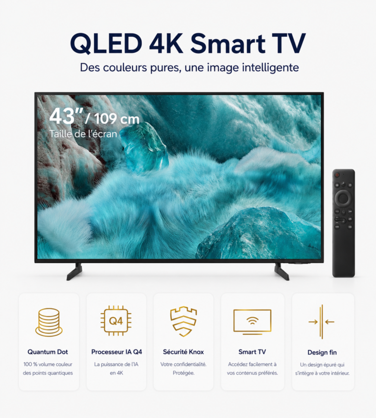 samsung q7f 43 pouces