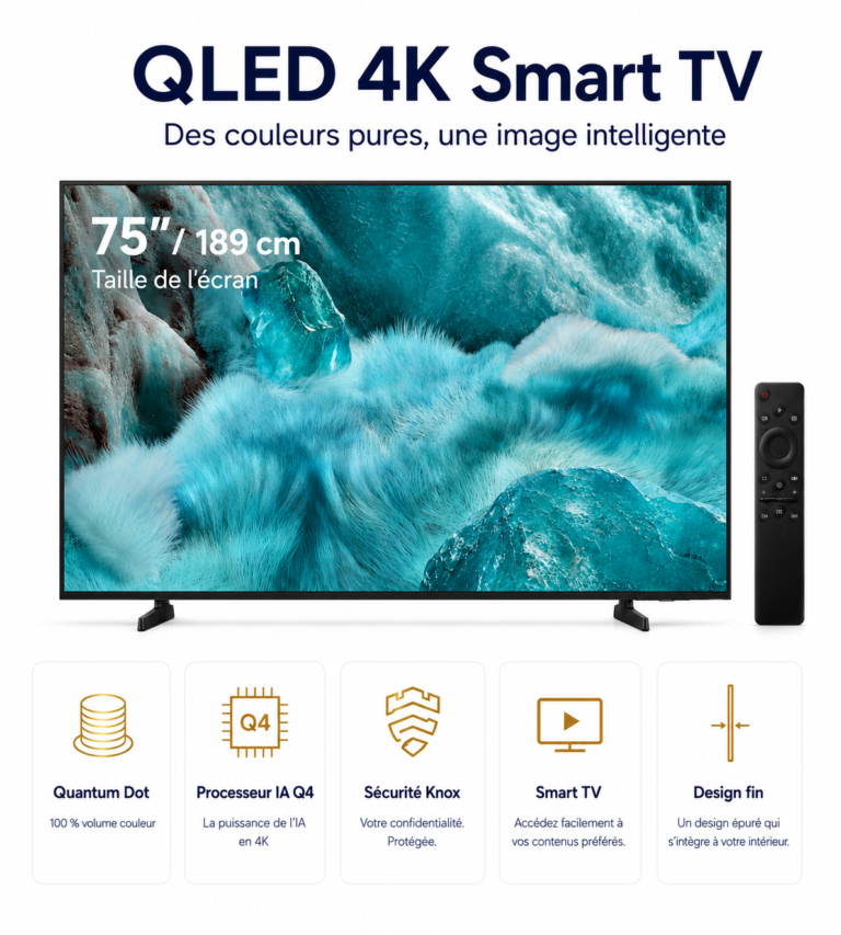 samsung q60d 75 pouces