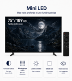 75" Mini LED M80H 4K Samsung Vision AI Smart TV (2026) – Image 2