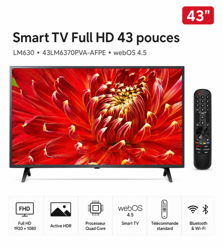 smart tv lg 43 pouces full hd